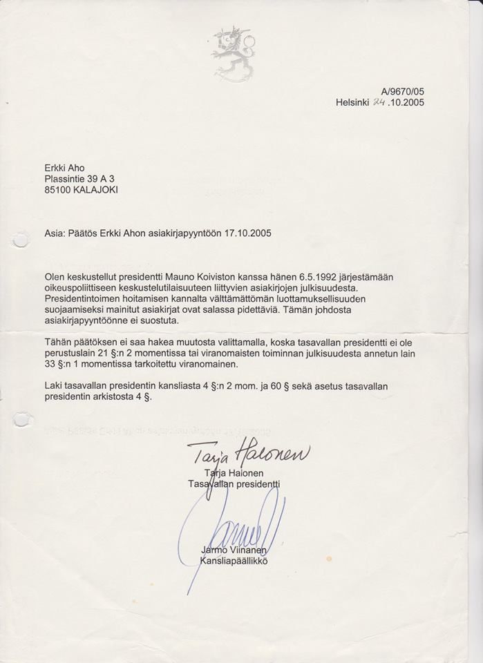 Erkki Aho – suomalainen oikeustaistelija